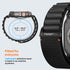Spigen רצועת שעון WBF1 ל-Apple Watch – תואמת Ultra 3/2/1 (49mm), Series 11/10 (46mm), 9/8/7 (45mm), 6/5/4 (44mm)